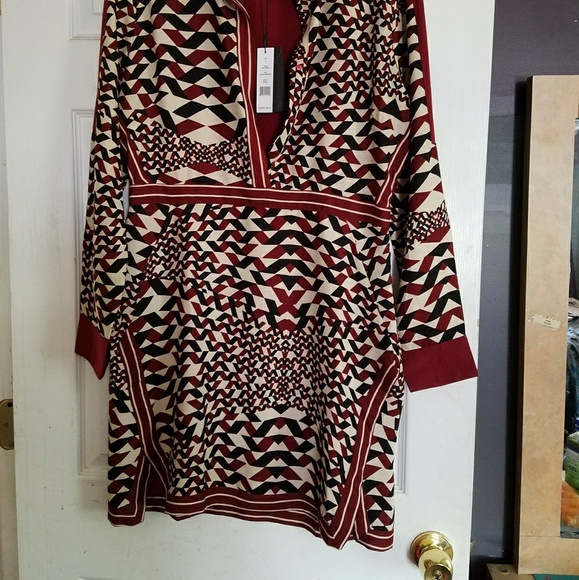 Silk button down dress - Picture 3 of 4